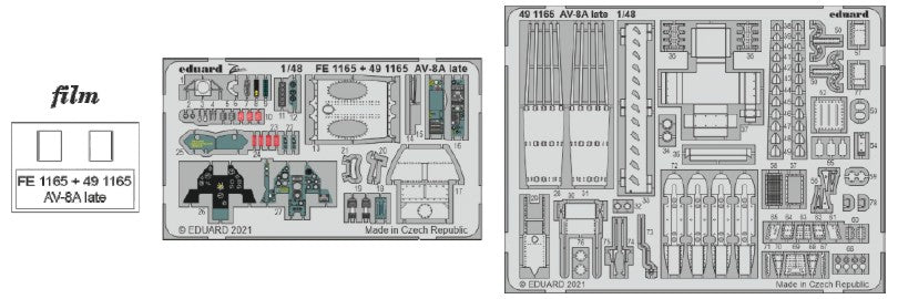 Eduard 491165 1/48 Aircraft- AV8A Late for KIN (Painted) (D)