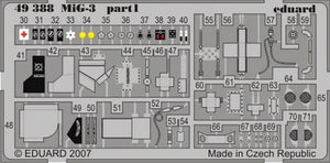 Eduard 49388 1/48 Aircraft- MiG3 for TSM (Painted) (D)