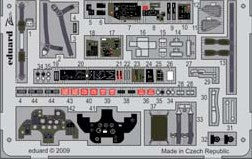 Eduard 49480 1/48 Aircraft- RF35 Draken Interior for HSG (Painted Self Adhesive) (D)