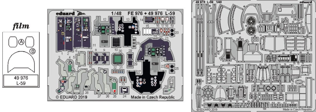 Eduard 49976 1/48 Aircraft- L59 for TSM (Painted) (D)