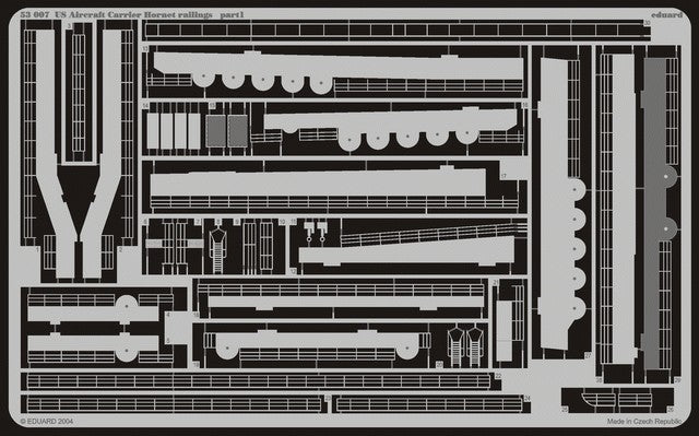 Eduard 53007 1/350 Ship- US Aircraft Carrier Hornet Railings for TSM