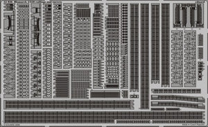 Eduard 53036 1/350 Ship- Bismarck Railings & Turrets for RVL