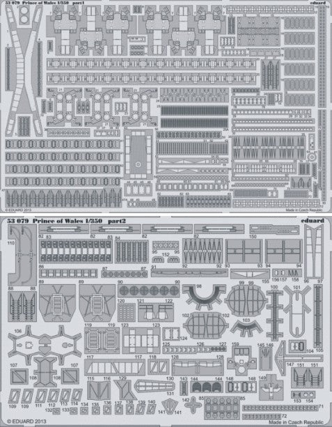 Eduard 53079 1/350 Ship- Prince of Wales for TAM