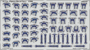 Eduard 53144 1/200 Ship- Royal Navy Figures (Painted) (D)