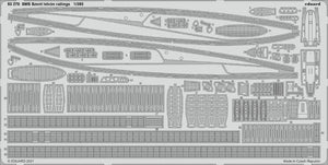 Eduard 53270 1/350 Ship- SMS Szent Istvan Railings for TSM (D)