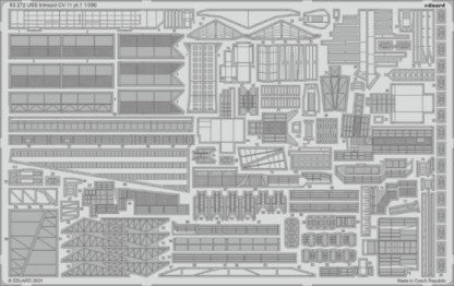 Eduard 53272 1/350 Ship- USS Intrepid CV11 Part 1 for TSM (D)