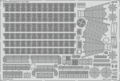 Eduard 53274 1/350 Ship- USS Intrepid CV11 Part 3 for TSM (D)