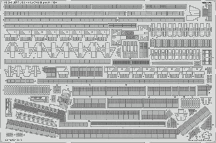 Eduard 53299 1/350 Ship- USS Nimitz CVN68 Part 5 for TSM