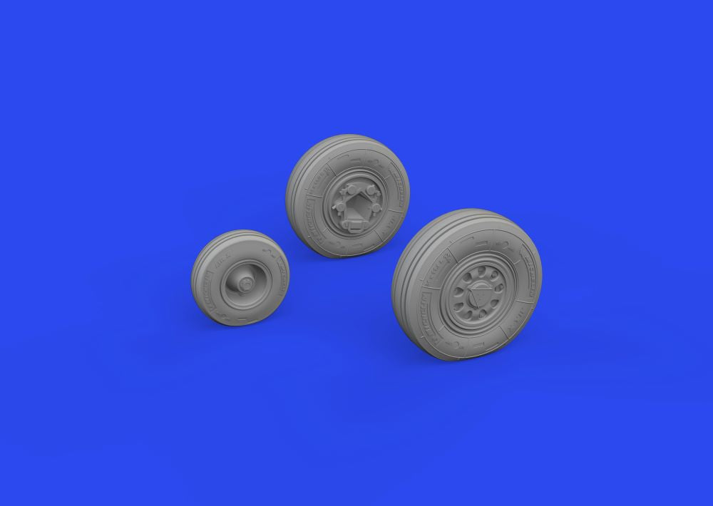 Eduard 672333 1/72 Aircraft- F35A Wheels for TAM (Mask & Resin)