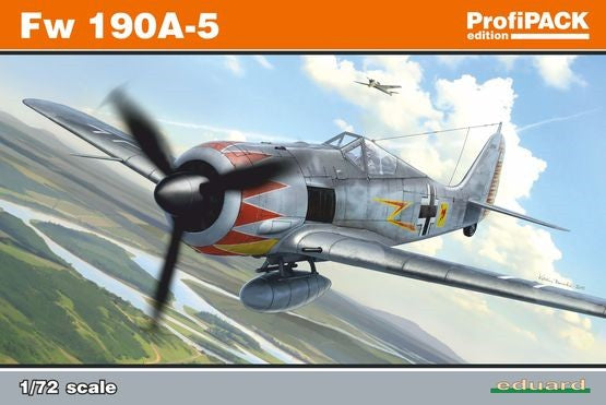 Eduard 70116 1/72 WWII Fw190A5 German Fighter (Profi-Pack Plastic Kit)