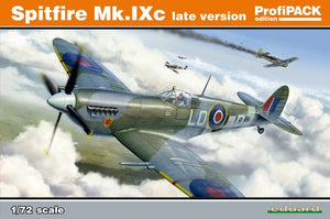 Eduard 70121 1/72 Spitfire Mk IXc Late Version Fighter (Profi-Pack Plastic Kit)