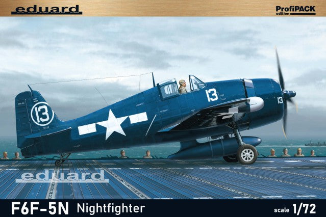 Eduard 7079 1/72 F6F5N Hellcat US Night Fighter (Profi-Pack Plastic Kit)