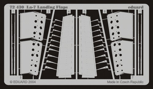 Eduard 72430 1/72 Aircraft- La7 Landing Flaps for EDU (D)