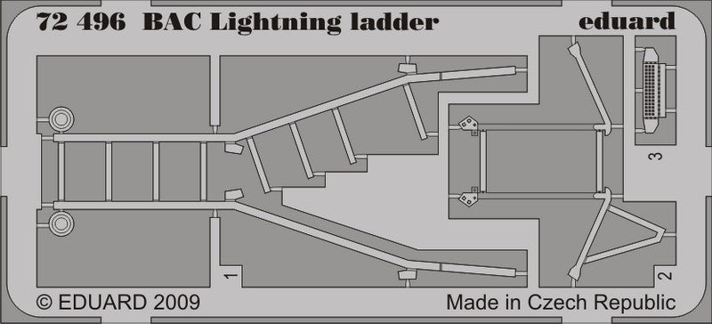 Eduard 72496 1/72 Aircraft- BAC Lightning Ladder for TSM (D)