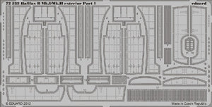 Eduard 72533 1/72 Aircraft- Halifax B Mk I/II Exterior for RVL (D)