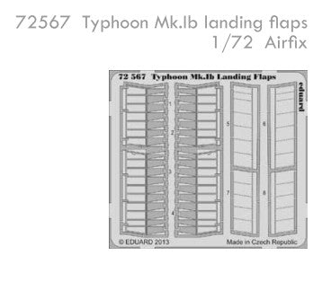 Eduard 72567 1/72 Aircraft- Typhoon Mk IB Landing Flaps for ARX (D)