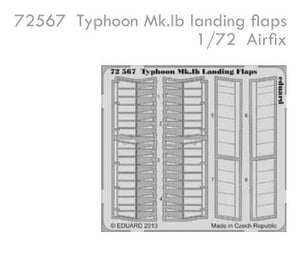 Eduard 72567 1/72 Aircraft- Typhoon Mk IB Landing Flaps for ARX (D)