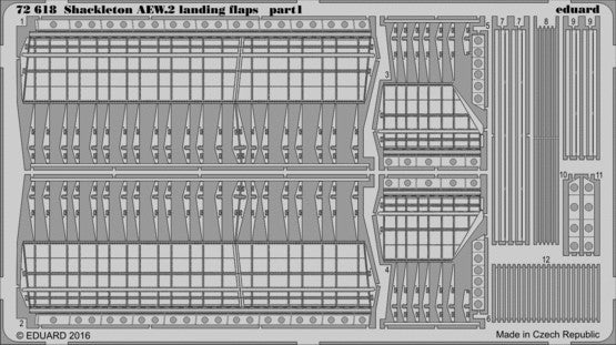 Eduard 72618 1/72 Aircraft- Shackleton AEW2 Landing Flaps for RVL (D)