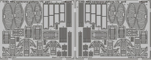 Eduard 72653 1/72 Aircraft- H8K2 Maintenance Platforms for HSG(D)