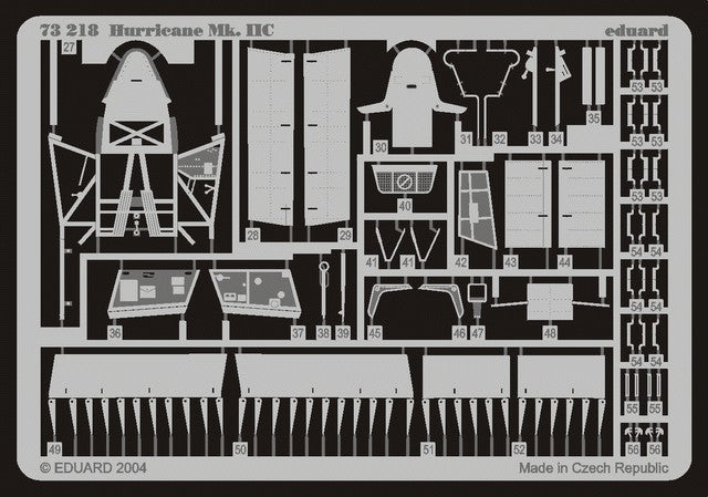 Eduard 73218 1/72 Aircraft- Hurricane Mk IIc for RVL (Painted)(D)