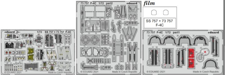 Eduard 73757 1/72 Aircraft- F4C for FNM (Painted)