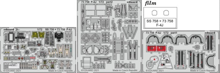 Eduard 73758 1/72 Aircraft- F4J for FNM (Painted)