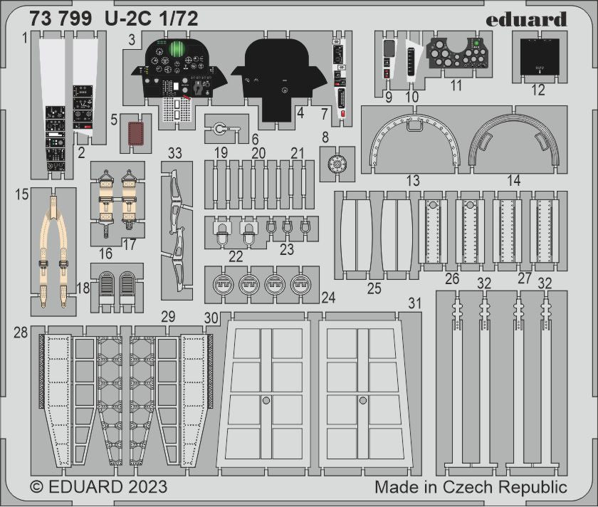 Eduard 73799 1/72 Aircraft- U2C for HBO (Painted)
