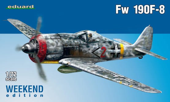 Eduard 7440 1/72 Fw190F8 Fighter (Wkd Edition Plastic Kit)