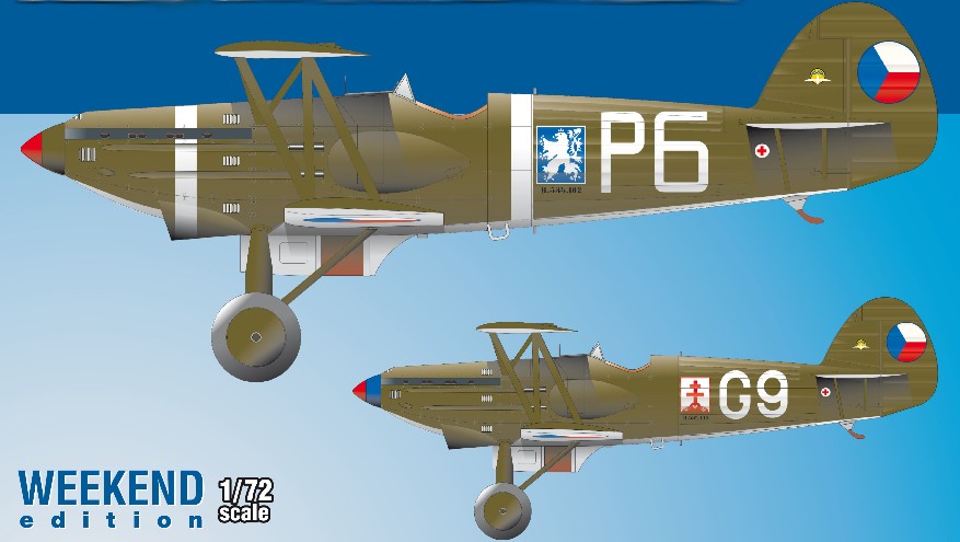 Eduard 7448 1/72 Avia B534 II Serie Aircraft (Wkd Edition Plastic Kit) (D)