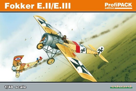 Eduard 8156 1/48 Fokker E II/III Eindecker Aircraft (Profi-Pack Plastic Kit)
