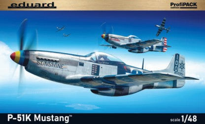 Eduard 82105 1/48 WWII P51K Mustang USAAF Fighter (Profi-Pack Plastic Kit)