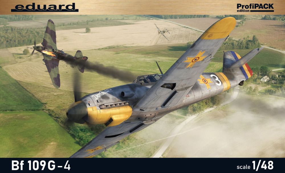 Eduard 82117 1/48 WWII Bf109G4 Fighter (Profi-Pack Plastic Kit)