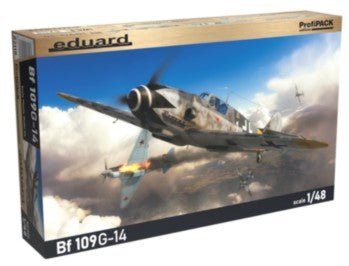 Eduard 82118 1/48 Bf109G14 German Fighter (Profi-Pack Plastic Kit)