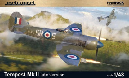 Eduard 82125 1/48 Tempest Mk II Late Version British Fighter (Profi-Pack Plastic Kit)