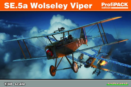 Eduard 82131 1/48 SE5a Wolseley Viper Aircraft (Profi-Pack Plastic Kit)