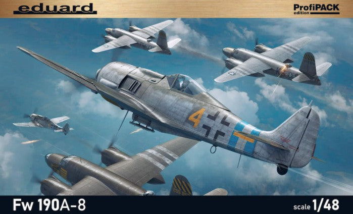Eduard 82147 1/48 Fw190A8 Fighter (Profi-Pack Plastic Kit)
