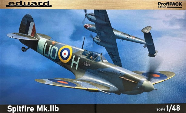 Eduard 82154 1/48 Spitfire Mk IIb British Fighter (Profi-Pack Plastic Kit)