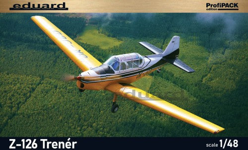 Eduard 82181 1/48 Zlin Z126 Trener Two-Seater Trainer Aircraft (Profi-Pack Plastic Kit)