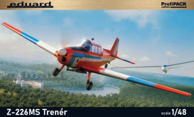 Eduard 82182 1/48 Z226MS Trener Two-Seater Trainer Aircraft (Profi-Pack Plastic Kit)