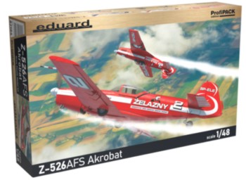 Eduard 82184 1/48 Z526AFS Akrobat Czech Aircraft (Profi-Pack Plastic Kit)