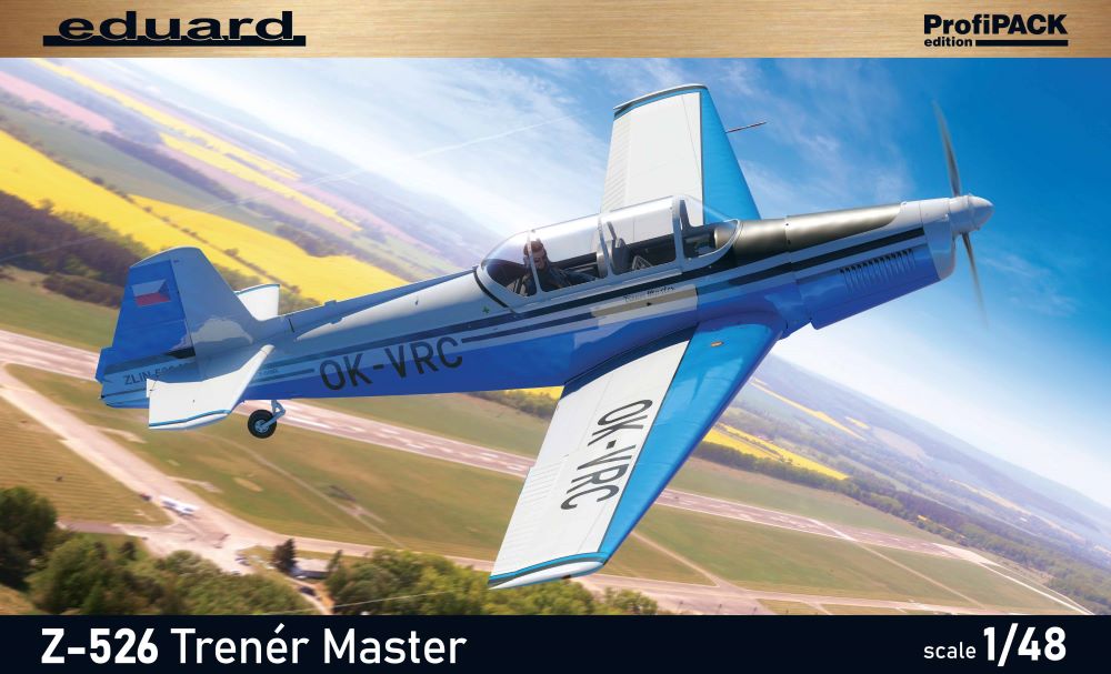 Eduard 82185 1/48 Z526 Trener Master Trainer/Aerobatic Aircraft (Profi-Pack Plastic Kit)
