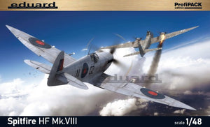 Eduard 8287 1/48 Spitfire HF Mk VIII Fighter (Profi-Pack Plastic Kit)