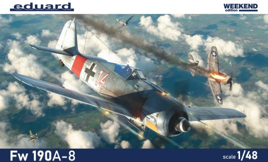 Eduard 84116 1/48 WWII Fw190A8 German Fighter (Wkd Edition Plastic Kit)