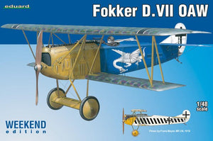 Eduard 84155 1/48 Fokker D VII OAW BiPlane (Wkd Edition Plastic Kit)