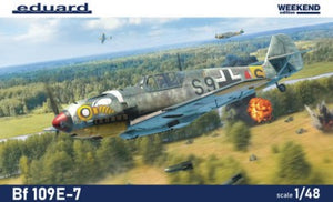 Eduard 84178 1/48 Bf109E7 German Fighter (Wkd Edition Plastic Kit)