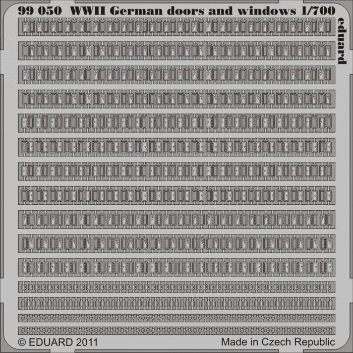 Eduard 99050 1/700 Ship- German Doors & Windows WWII (D)