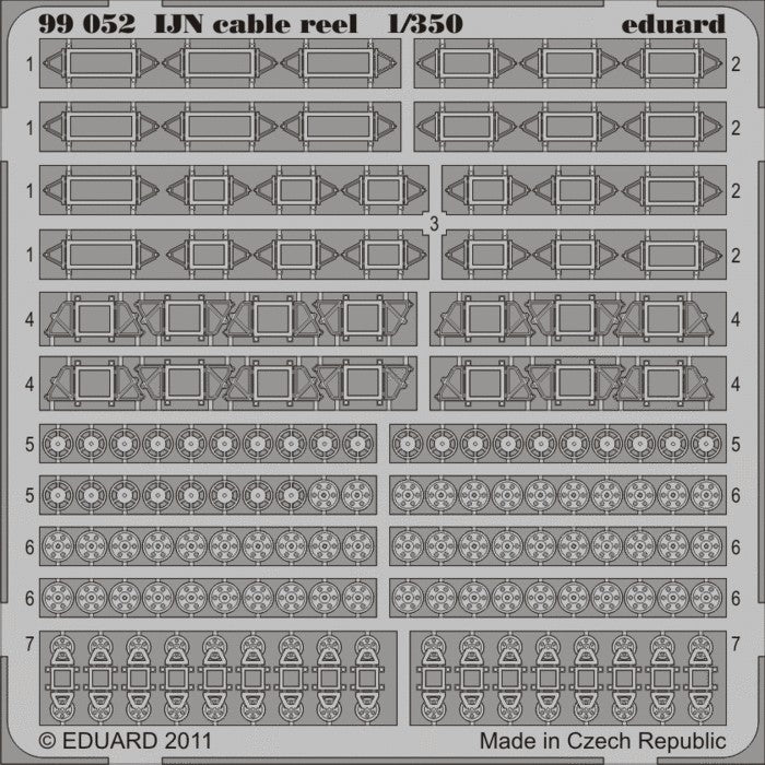 Eduard 99052 1/350 Ship- IJN Cable Reel (D)