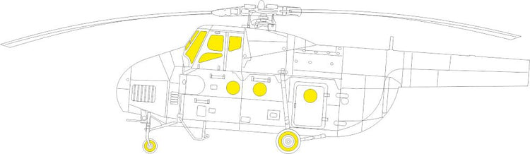 Eduard EX960 1/48 Mask Aircraft- Mi4A for TSM