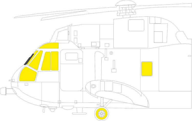 Eduard EX989 1/48 Mask Aircraft- Sea King for ARX