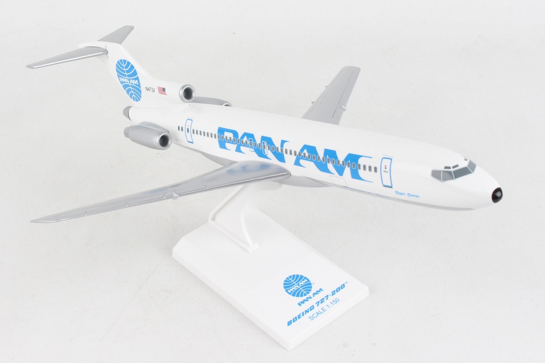 Skymarks SKR1066 Skymarks Pan Am 727-200 1/150 Clipper Charmer Reg#N4734